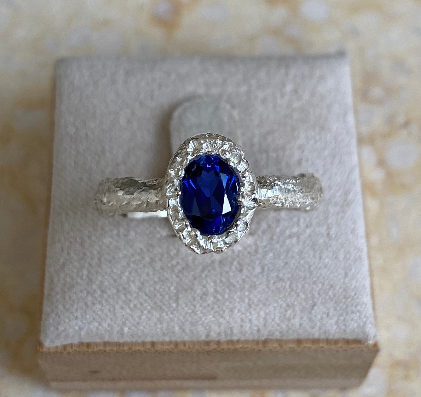 Royal Sands Sapphire Ring - READY TO SHIP