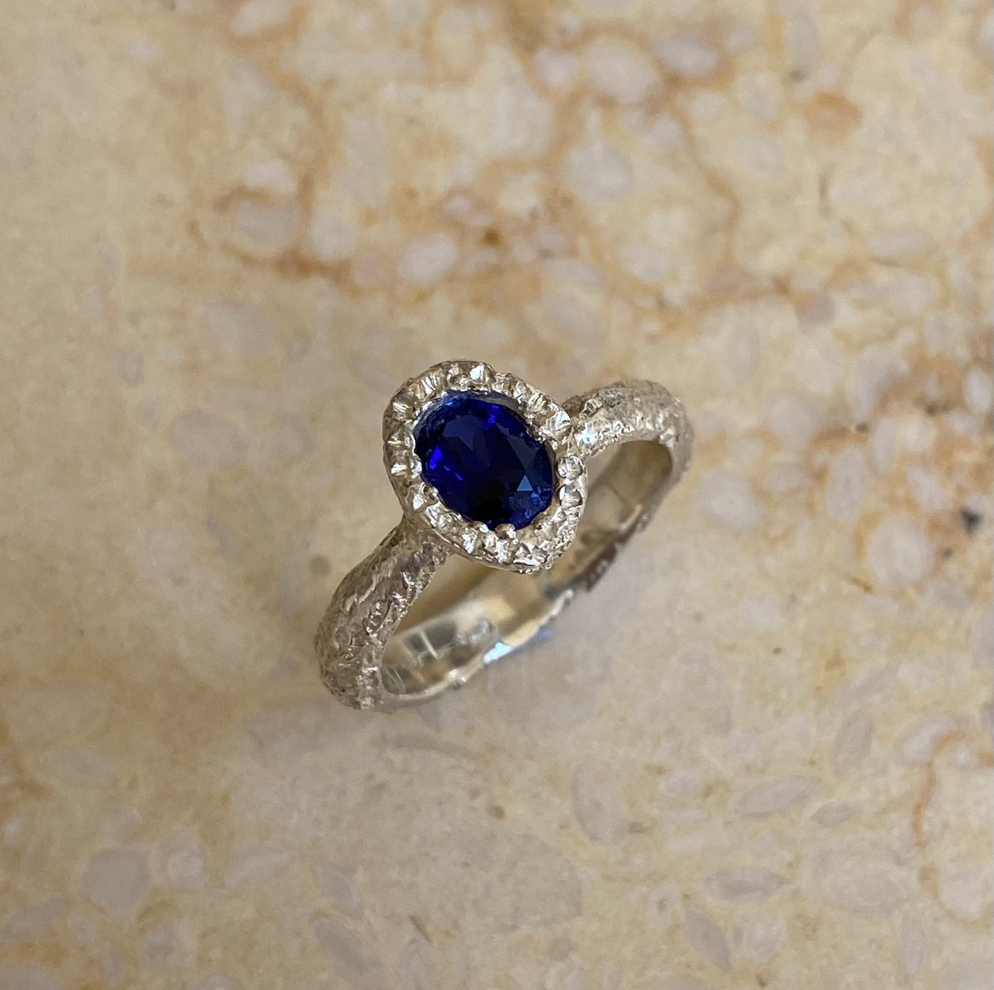 Royal Sands Sapphire Ring - READY TO SHIP