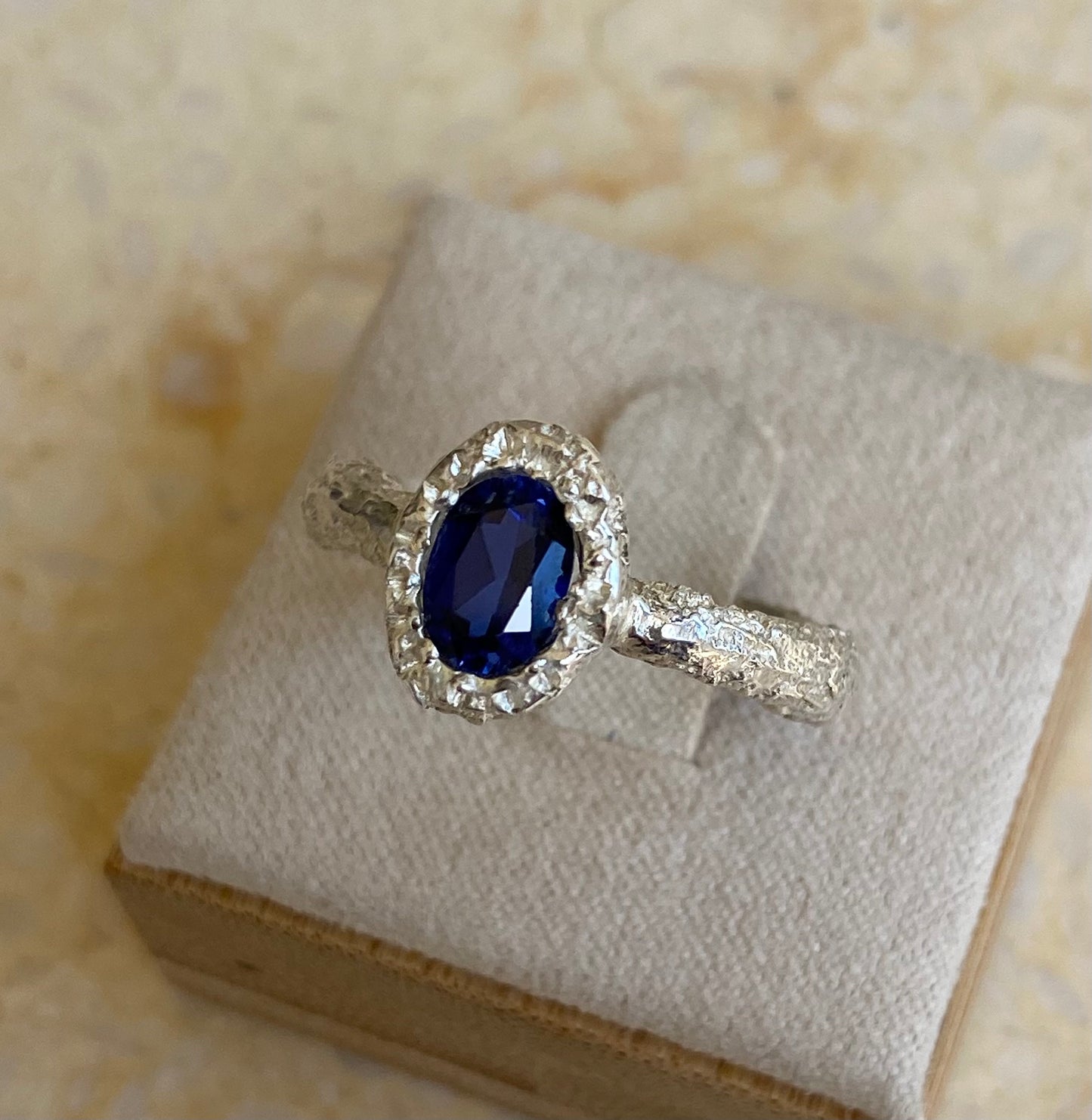 Royal Sands Sapphire Ring - READY TO SHIP