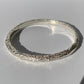 Sterling Silver Sand Bangle 6mm and 3mm