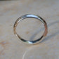 Sunset Shoreline | 4mm - Rose gold + Yellow gold + Silver Ring
